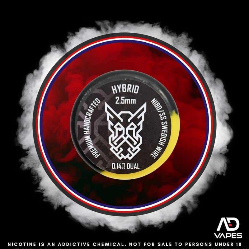 Bearded Viking Customs Hybrid Coils 2.5mm