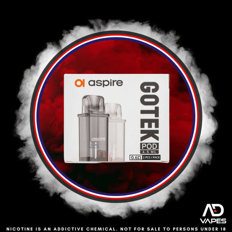 Aspire Gotek Refillable Pod 0.6 ohm (Single Pod)