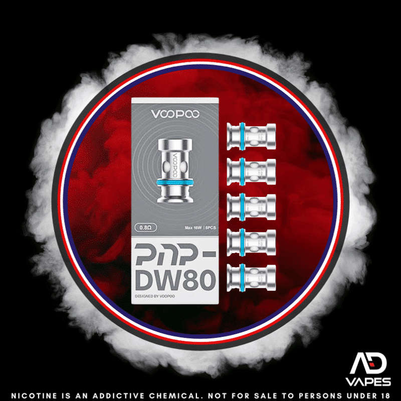 Voopoo PNP DW80 0.8 Coils 5 Pack