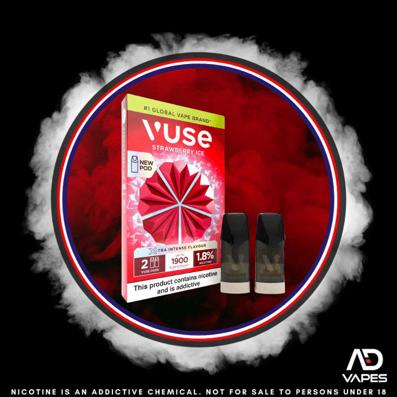 Vuse ePod 1.8% Strawberry Ice 2 Pack
