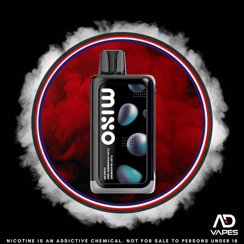 Friobar Mixo 40K 50mg Blackberry &amp; Strawberry Mint Ice