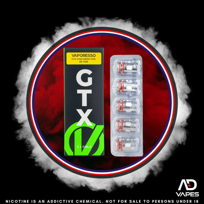 Vaporesso GTX 0.15 Mesh Coils 5 Pack