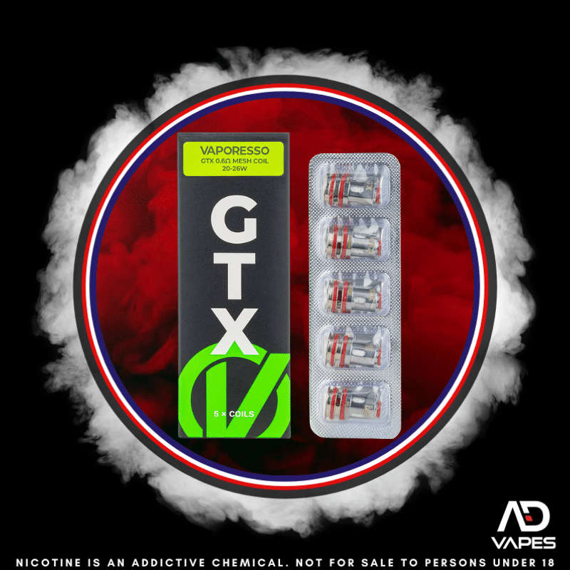 Vaporesso GTX 0.6 Mesh Coils 5 Pack
