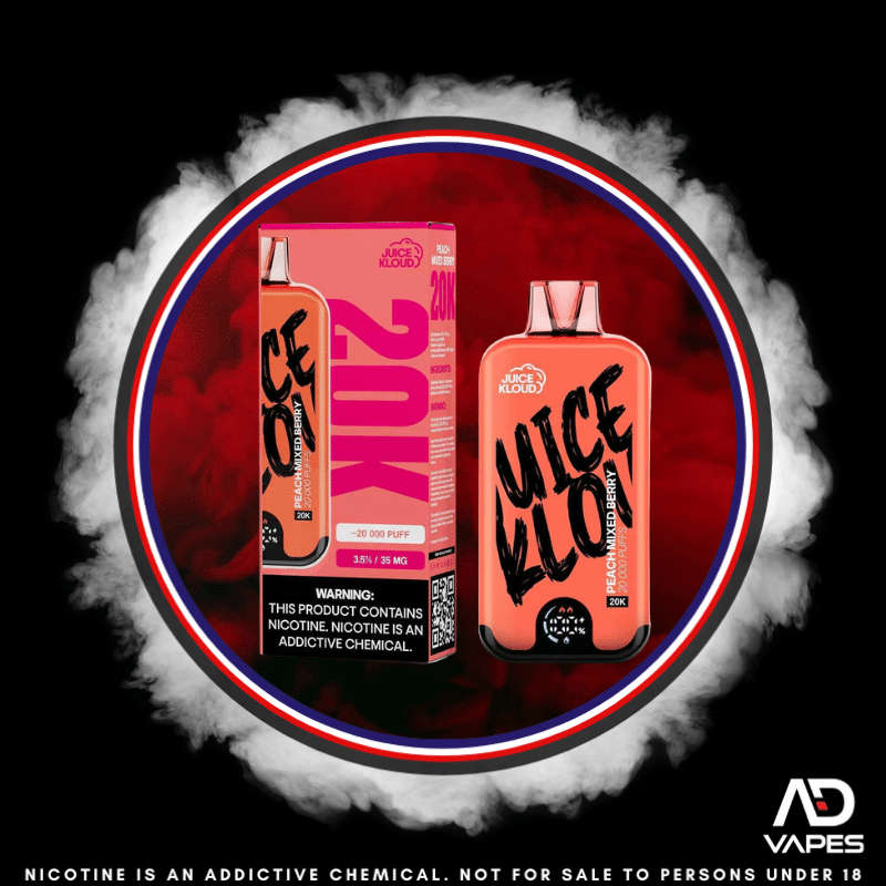 E-Xhale Juice Kloud 20K 35mg Peach Mixed Berry