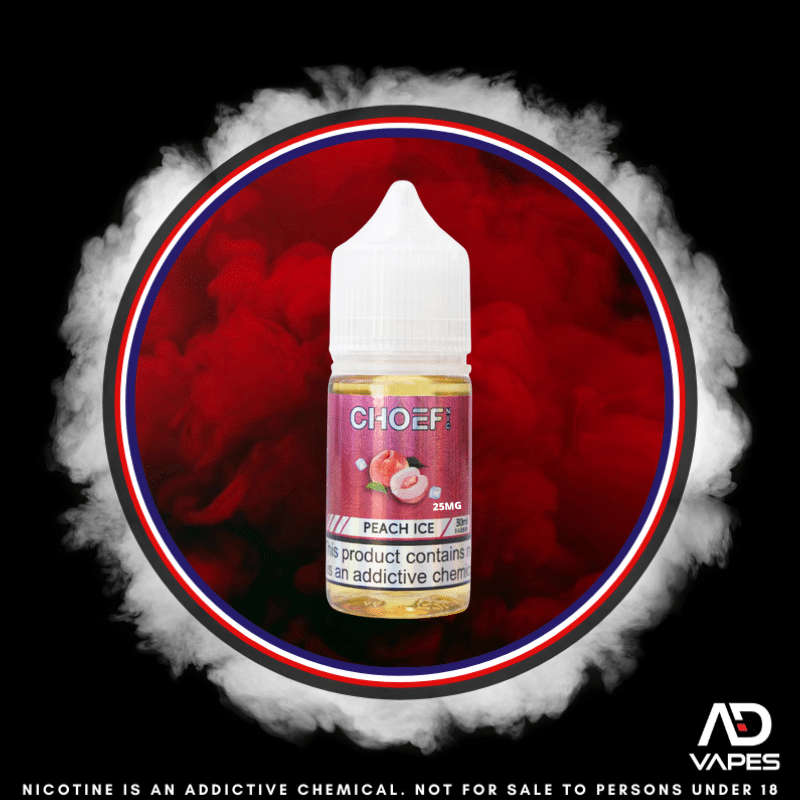 Choef Peach Ice 25mg 30ml