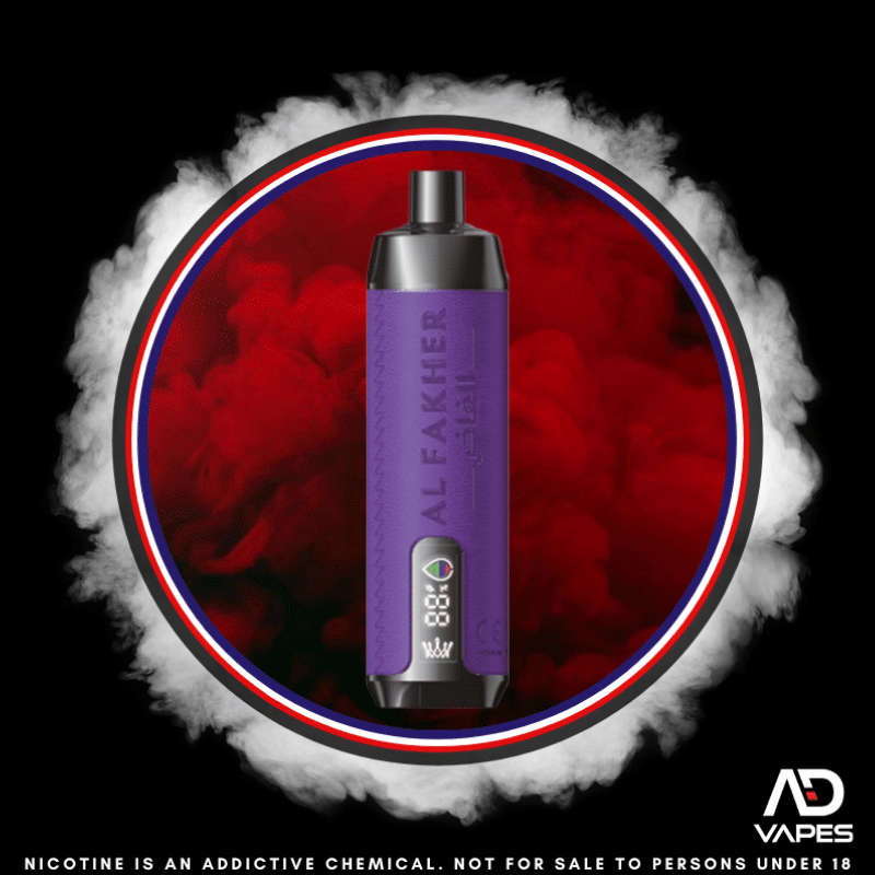 Al Fakher Crown Bar DTL 15k 5mg Grape Mint