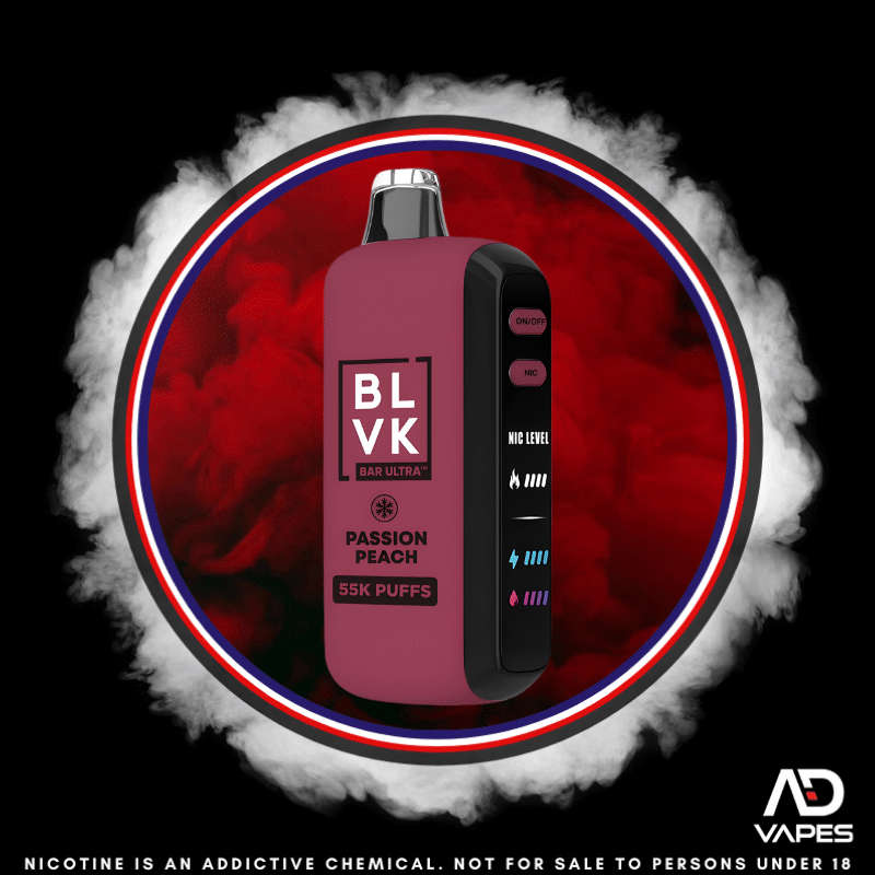 BLVK Ultra 55K 50mg Passion Peach