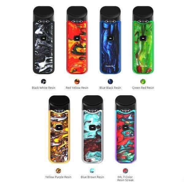 Smok Nord Pod Starter Kit 1100mAh (Resin Version) - Smok Blue Shell
