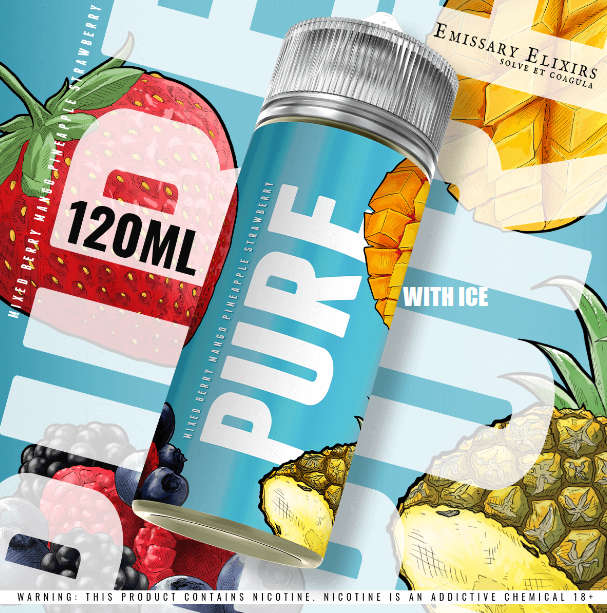 Emissary Elixirs - Pure Blue 120ml - Emissary Elixirs 6mg