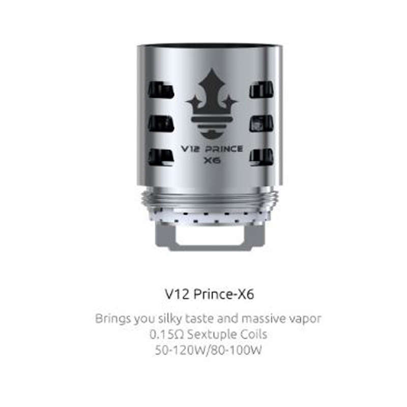 Coil Head - Smok TFV12 Prince Coil - V12 Prince-X6 0.15ohms - Smok