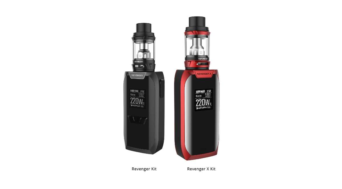 Vaporesso Revenger X 220W TC Starter Kit - Vaporesso Red