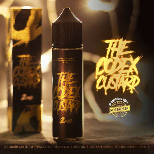 Nostalgia - The Codex Custard 60ml - Nostagia E-Juice 5mg