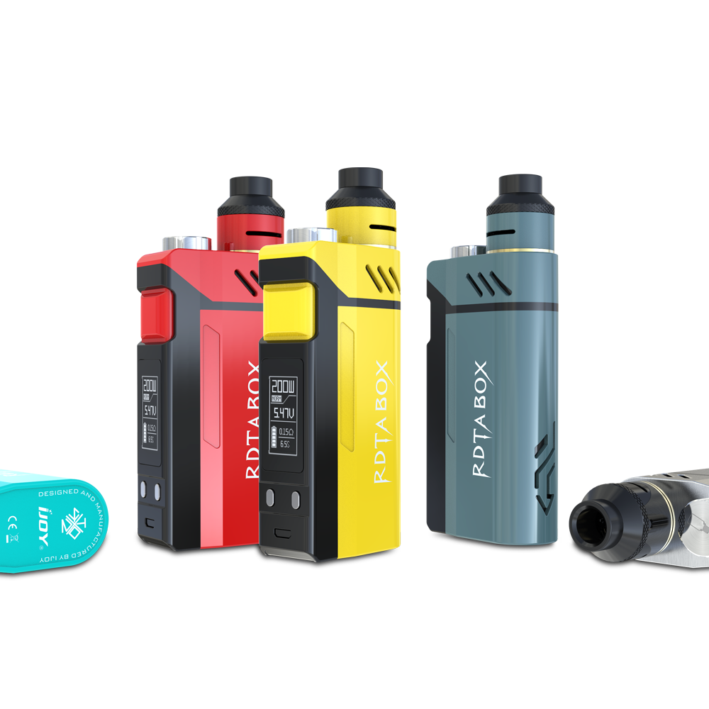 iJoy RDTA Box 200W VW Kit - IJoy Silver