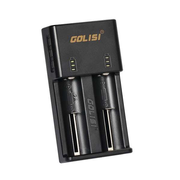 Golisi O2 2A Two Bay Smart Fast Charger - Nitecore