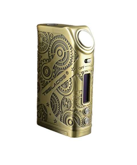 Tesla Nano Steampunk 120W VW Mod - Teslacigs Brass