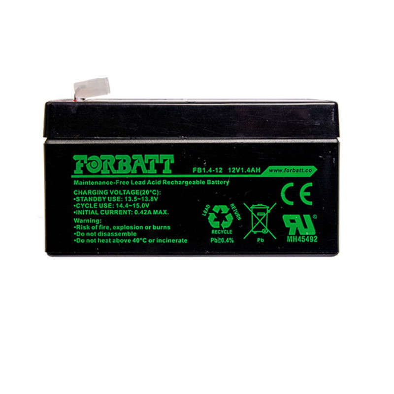 Forbatt 12Volt 1.4AH Battery