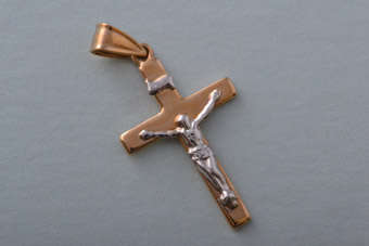 Gold Modern Cross |  |
