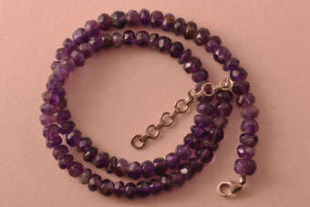 Modern Amethyst Necklace | National Free Shipping |
