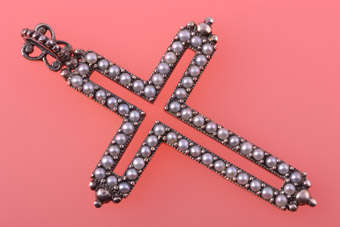 Silver Modern Cross | National Free Shipping |