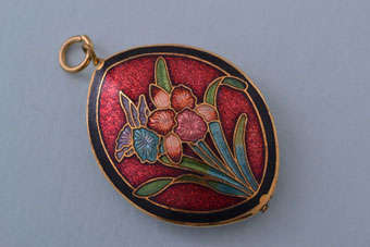 Enamel Vintage Pendant