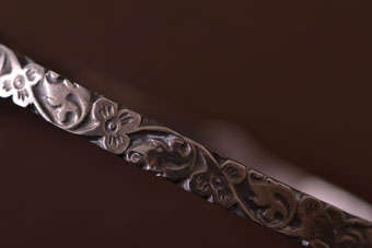 Vintage Floral Bangle