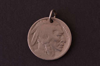 1930's Silver Coin Charm