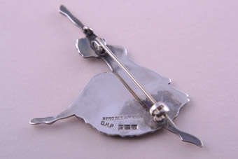 Silver 1950's Brooch |  |