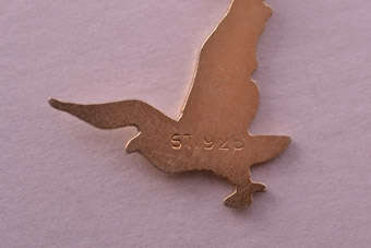 Vintage Bird Charm |  |