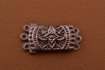 Silver Vintage Clasp | National Free Shipping |