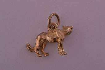 Gold Cheetah Charm | National Free Shipping |