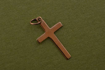 Gold Modern Cross