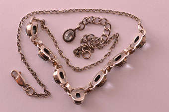 Silver Modern Necklace |  |