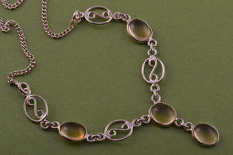 Silver Modern Necklace |  |
