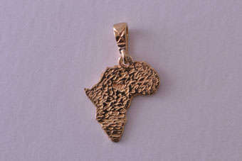 Gold African Charm | National Free Shipping |