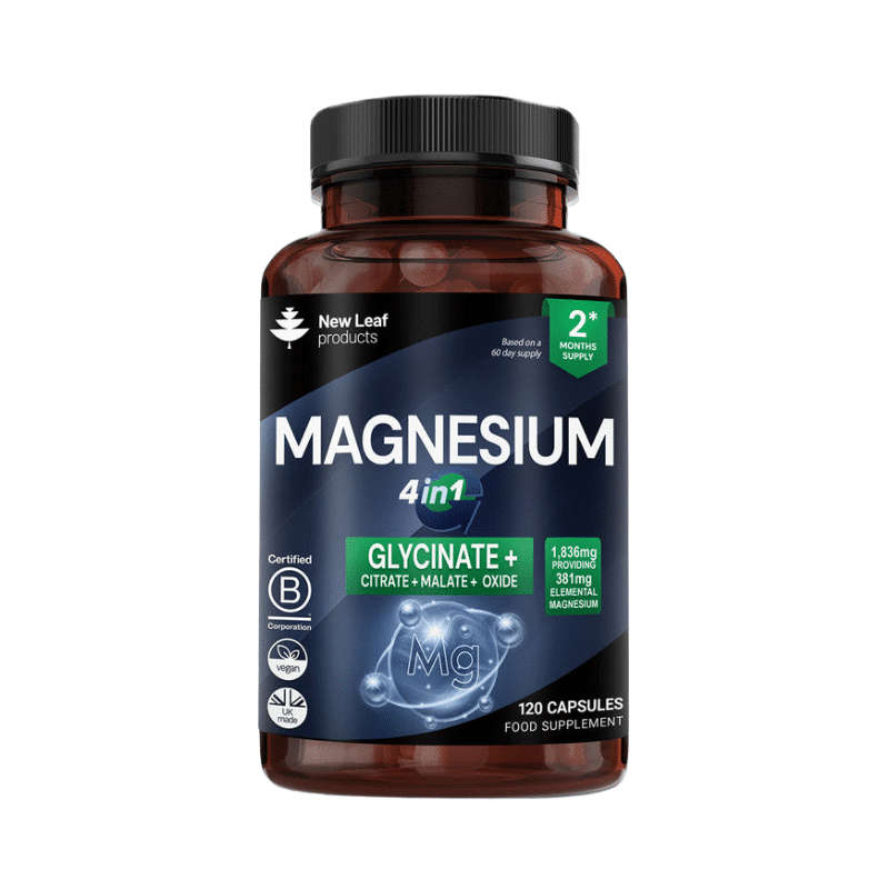 New Leaf Magnesium Complex 4 In 1 120