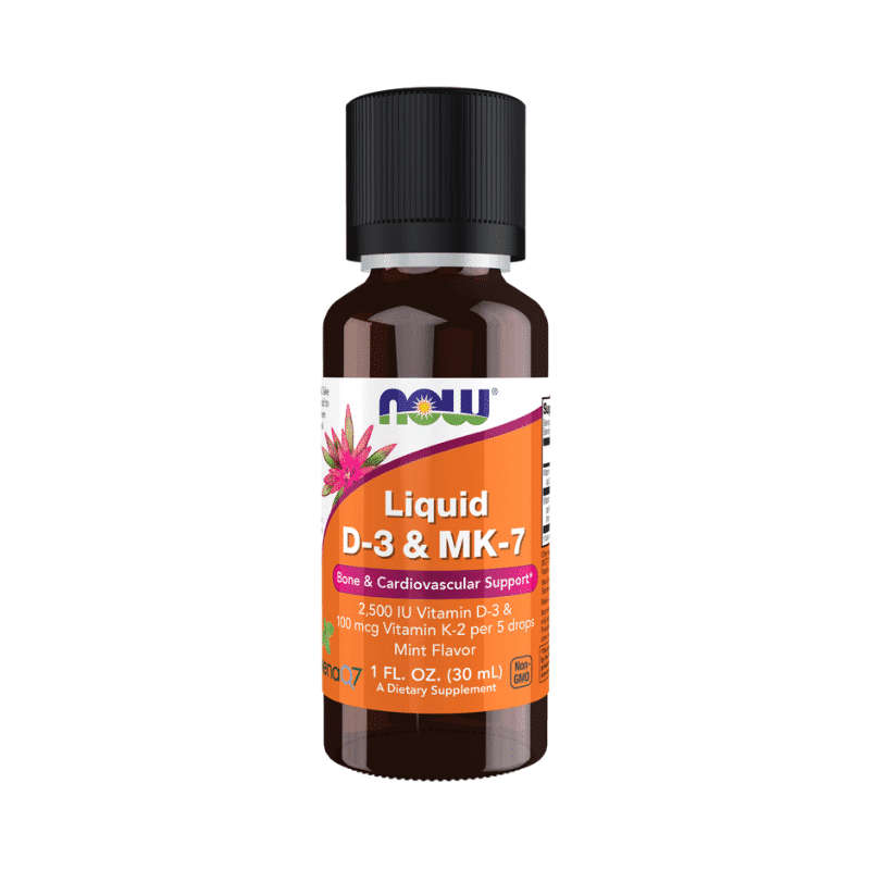 Now Foods D3 & MK-7 Liquid 30ml