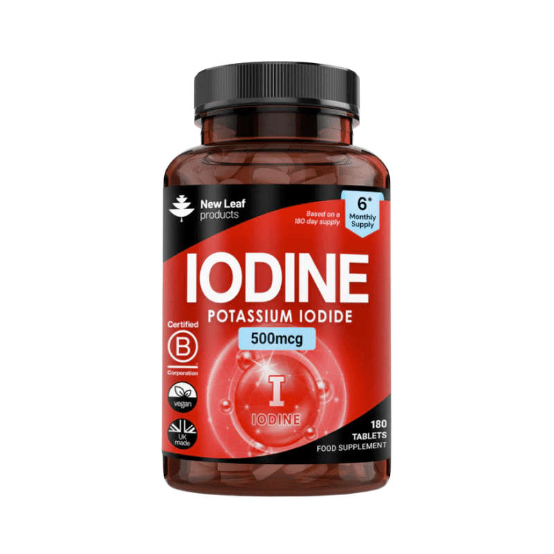 New Leaf Iodine 500mcg 180*