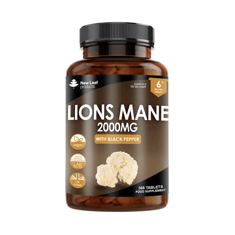 New Leaf Lions Mane Extract 365