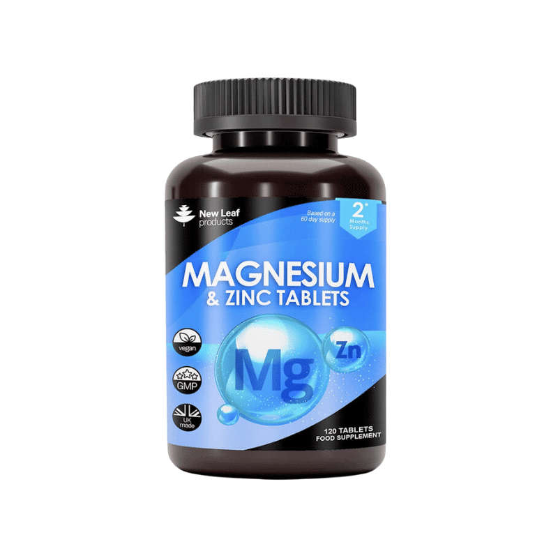 New Leaf Magnesium & Zinc 120