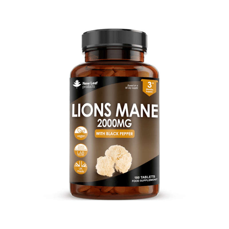 New Leaf Lions Mane Extract 180