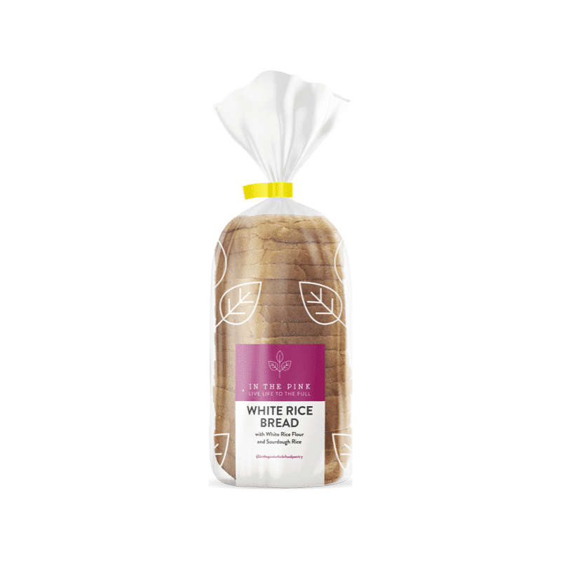 In the Pink White Rice Bread Loaf Frozen