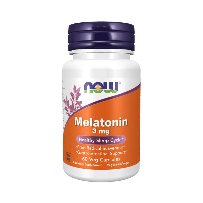 Now Foods Melatonin 3mg 60s
