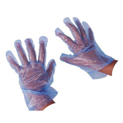 Disposable Deli Gloves  Blue  Pack Of 100