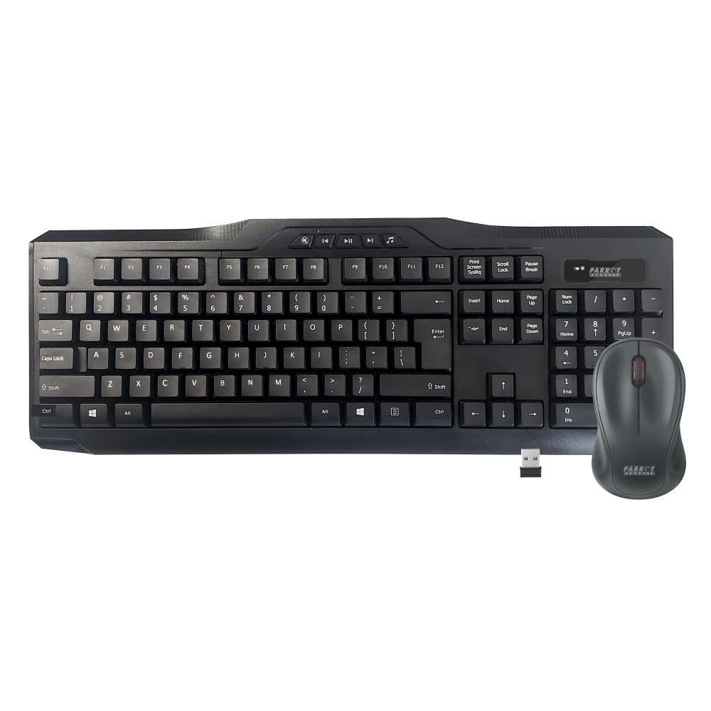 Parrot Wireless Keyboard + Mouse Combo