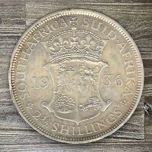1936 *** 2 1/2 Shilling *** Very collectable