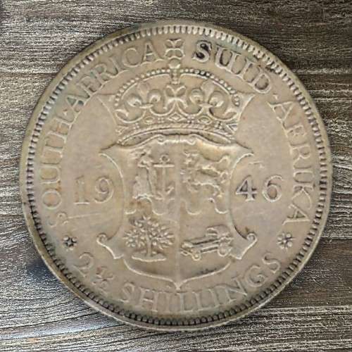 1946 *** 2 1/2 shilling *** Mintage of only 11 238