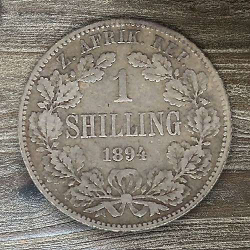 1894 *** 1 Shilling *** Filler Silver coin