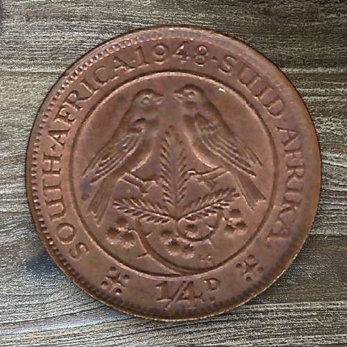 1948 *** 1/4P *** Top coin