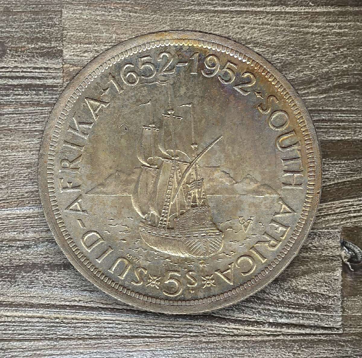 1952 *** 5 Shilling *** au-unc