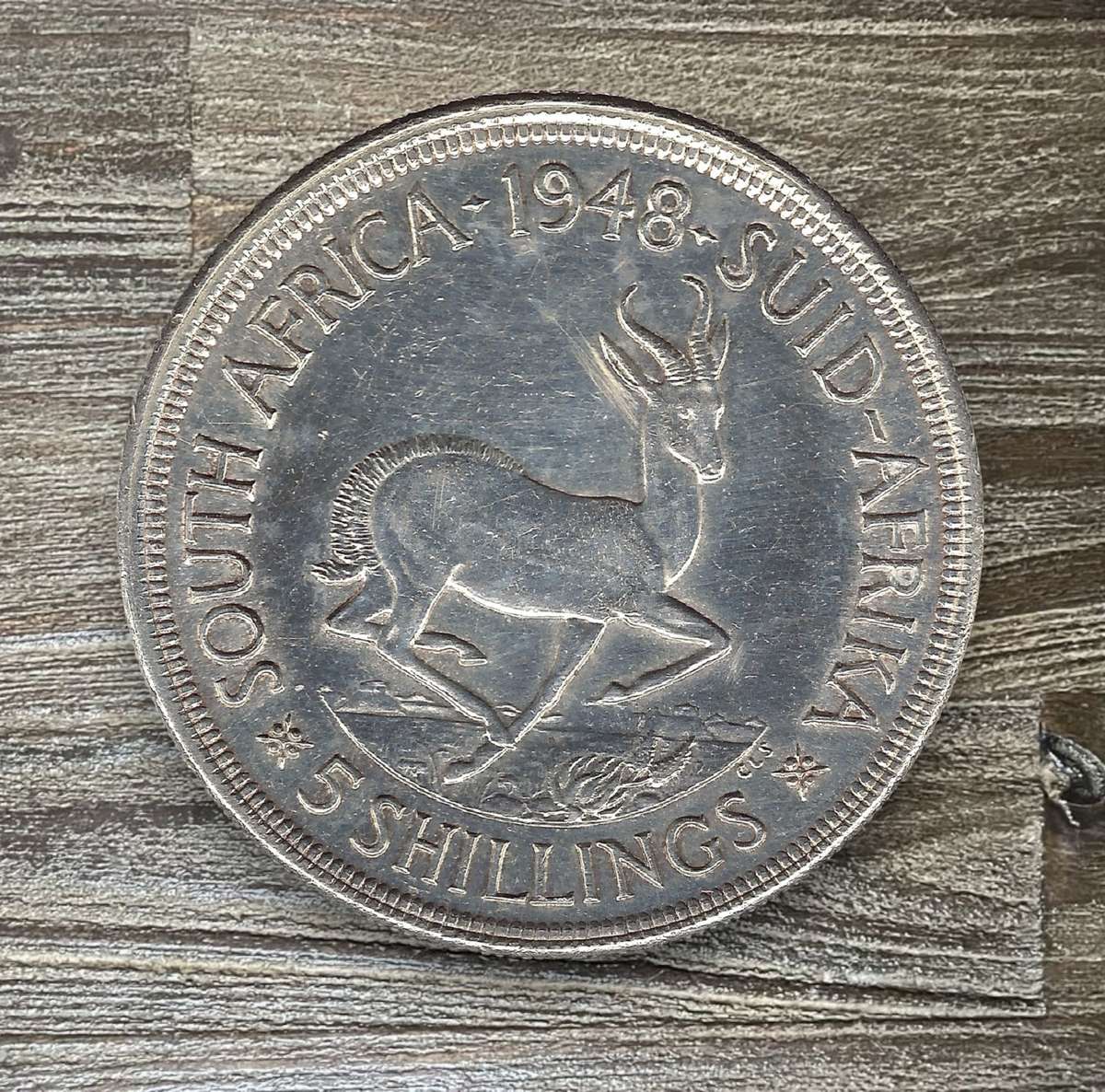 1948 Crown 5S *** 80% Silver but polished